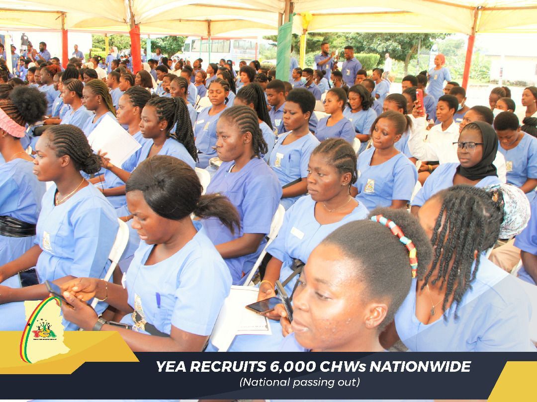 YEA Employs 6000 Community Health Workers Across The 16 Regions Of Ghana